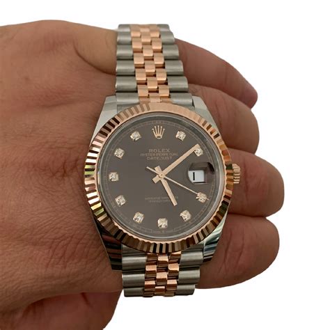 rolex 126331 chocolate diamond dial|rolex datejust chocolate dial.